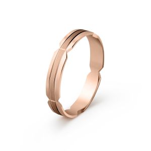 Muška burma od roze zlata širine 4 mm MBK11-03