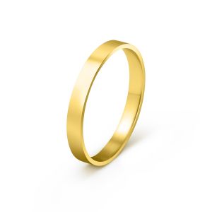 Muška burma od žutog zlata širine 3 mm MBK19-02