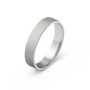 Muška burma od belog zlata širine 5 mm MBK22-01