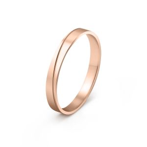 Muška burma od roze zlata širine 3 mm MBK23-03
