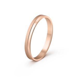 Muška burma od roze zlata širine 3 mm MBK25-03