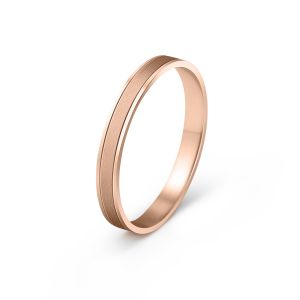 Muška burma od roze zlata širine 3 mm MBK26-03