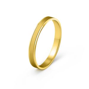 Muška burma od žutog zlata širine 3 mm MBK26-02