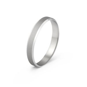 Muška burma od belog zlata širine 4 mm MBK29-01