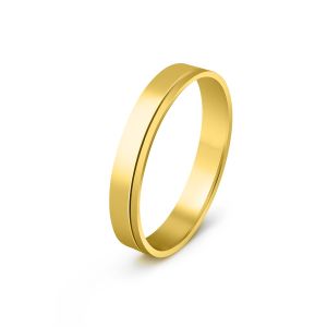 Muška burma od žutog zlata širine 4 mm MBK36-02