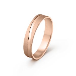 Muška burma od roze zlata širine 4,5 mm MBK38-03