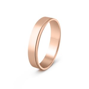 Muška burma od roze zlata širine 5 mm MBK41-03