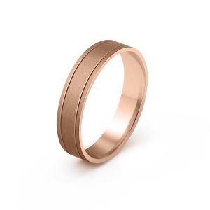 Muška burma od roze zlata širine 5 mm MBK44-03