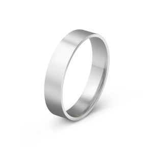 Muška burma od belog zlata širine 5 mm MBK46-01