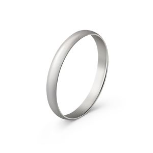 Muška burma od belog zlata širine 3 mm MBK56-01
