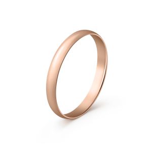 Muška burma od roze zlata širine 3 mm MBK56-03