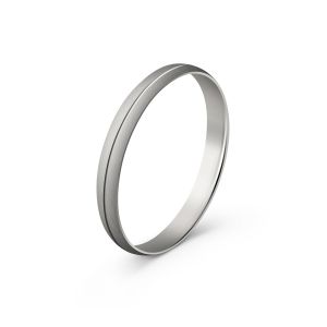 Muška burma od belog zlata širine 3 mm MBK58-01