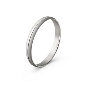 Muška burma od belog zlata širine 3 mm MBK59-01