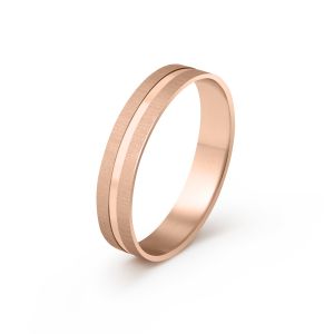 Muška burma od roze zlata širine 4.5 mm MBK7-03