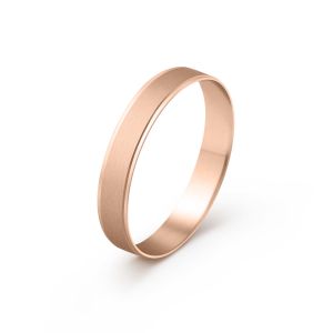 Muška burma od roze zlata širine 4 mm MBK8-03