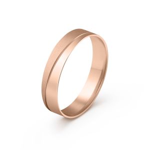 Muška burma od roze zlata širine 5 mm MBK9-03