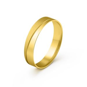 Muška burma od žutog zlata širine 5 mm MBK9-02