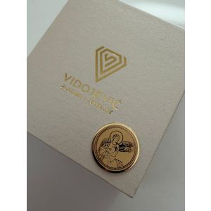 Zlatnik sa motivom Belog Andjela od 1g, 14kt