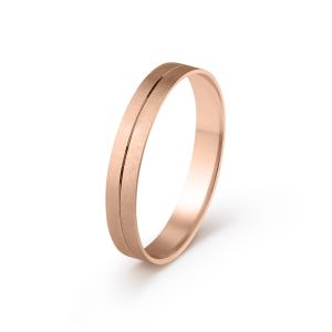 Ženska burma od roze zlata širine 3,5 mm ŽBK1-03